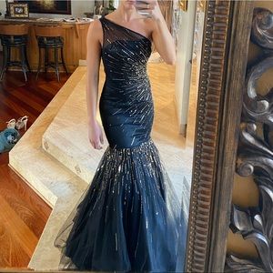 Black & Gown Prom Gown
